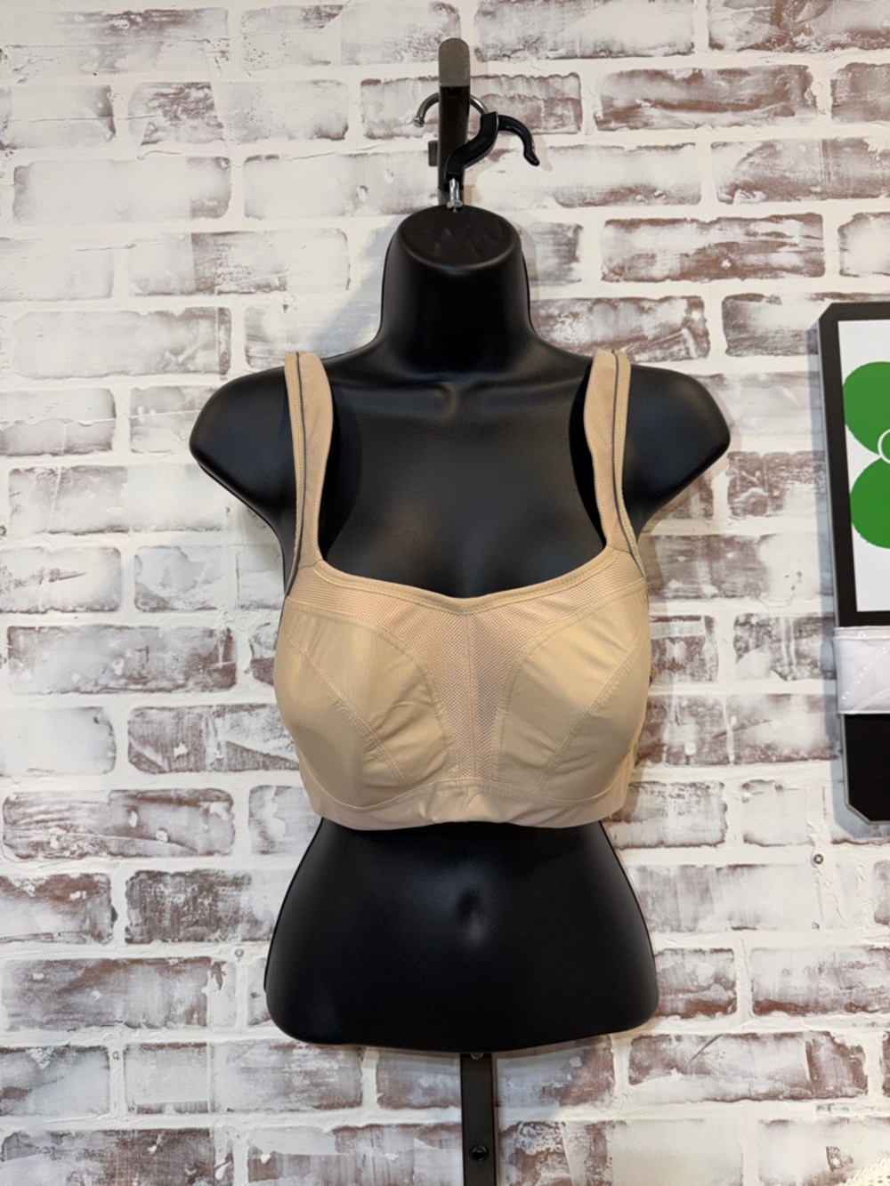 Panache Beige Wireless Full-Coverage Bra 38C